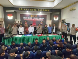 Gendrang Perang Melawan Premanisme di Bandung Kulon, Polisi Tangkap Pelaku Pungli di Taman Holis Indah